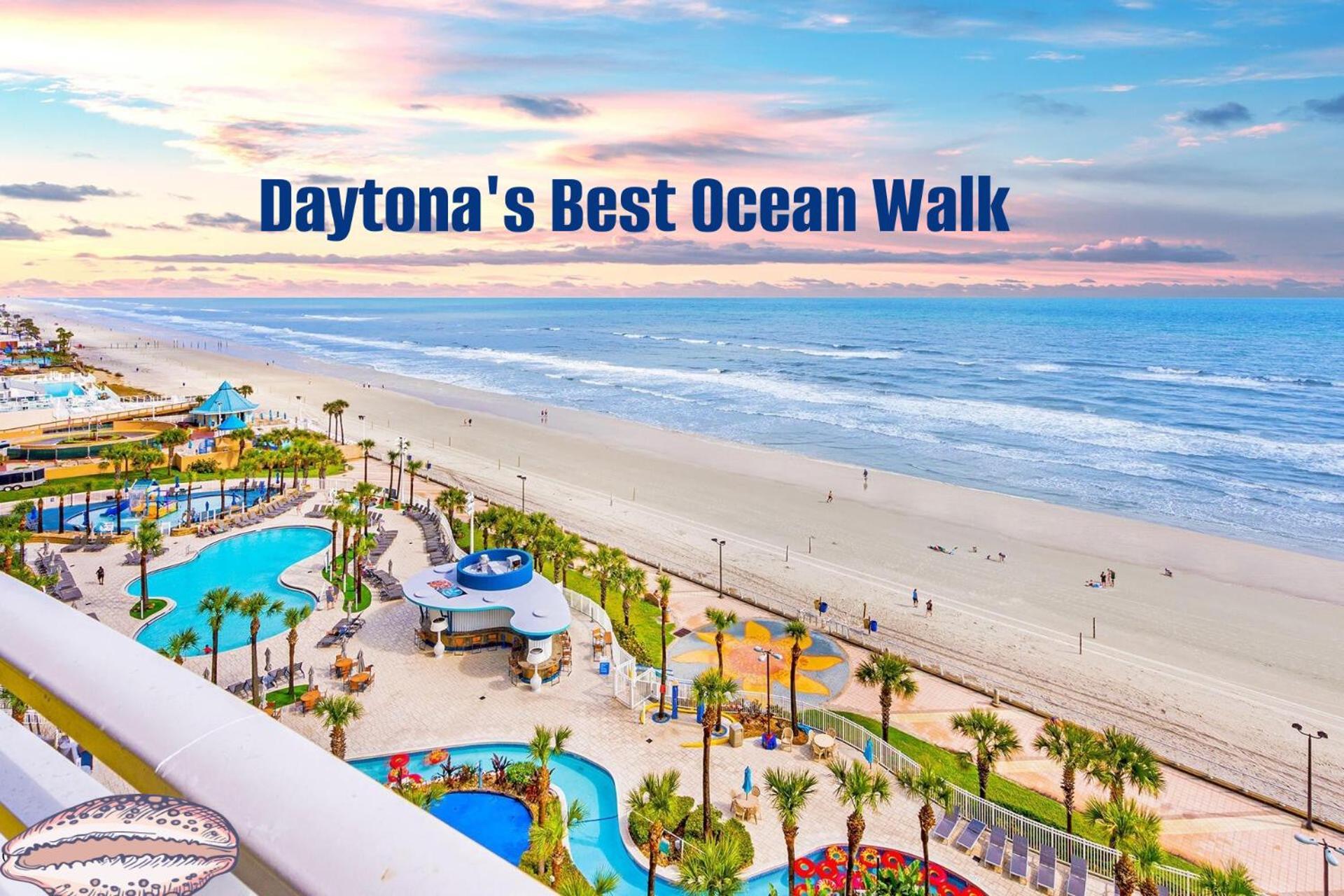 Vacation In Comfort And Luxury -1Br Direct Oceanfront - Wyndham Ocean Walk Resort 1307-0 دايتونا بيتش المظهر الخارجي الصورة