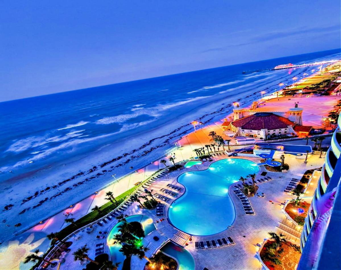 Vacation In Comfort And Luxury -1Br Direct Oceanfront - Wyndham Ocean Walk Resort 1307-0 دايتونا بيتش المظهر الخارجي الصورة