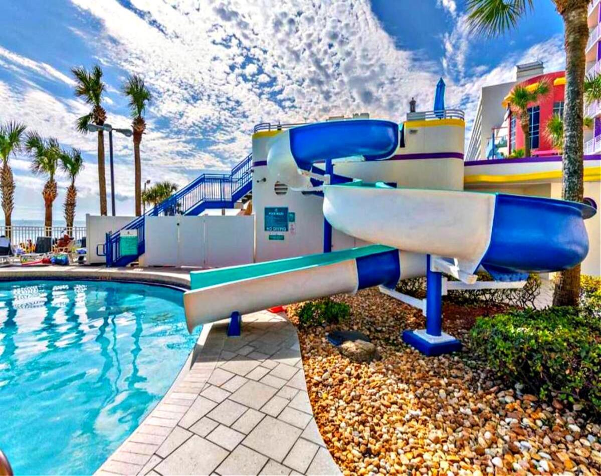 Vacation In Comfort And Luxury -1Br Direct Oceanfront - Wyndham Ocean Walk Resort 1307-0 دايتونا بيتش المظهر الخارجي الصورة